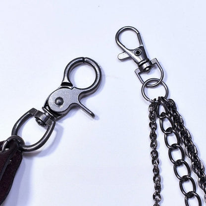 Steampunk Black Cross Charm Waist Chain