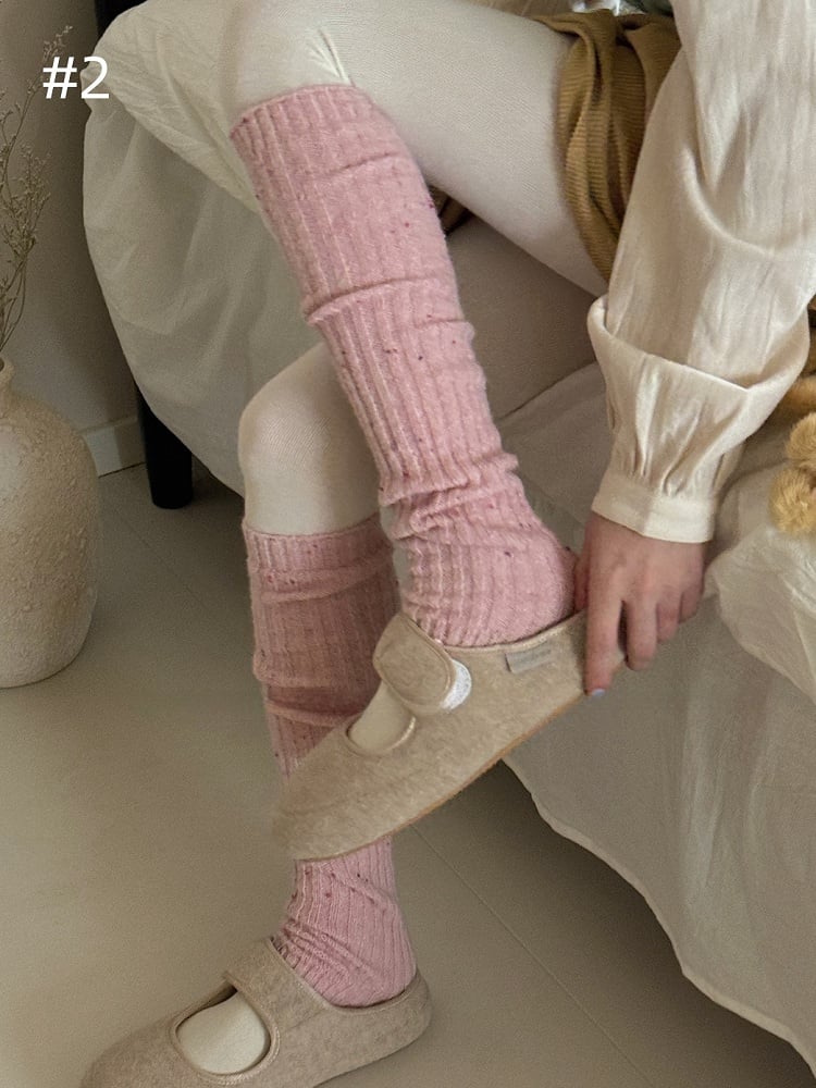 10 Options Knitted Leg Warmers