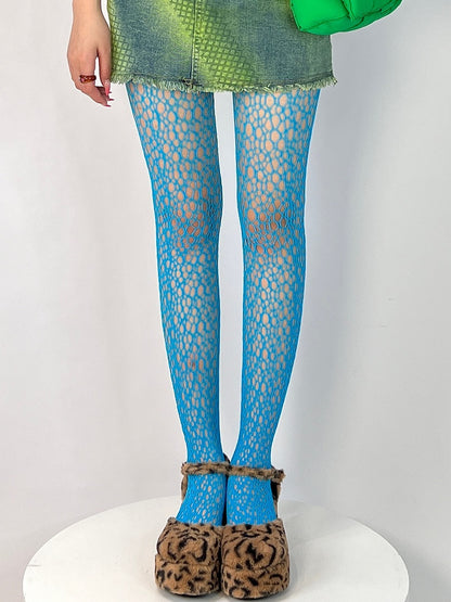 6 Color Options Y2K Cut-out Design Tights