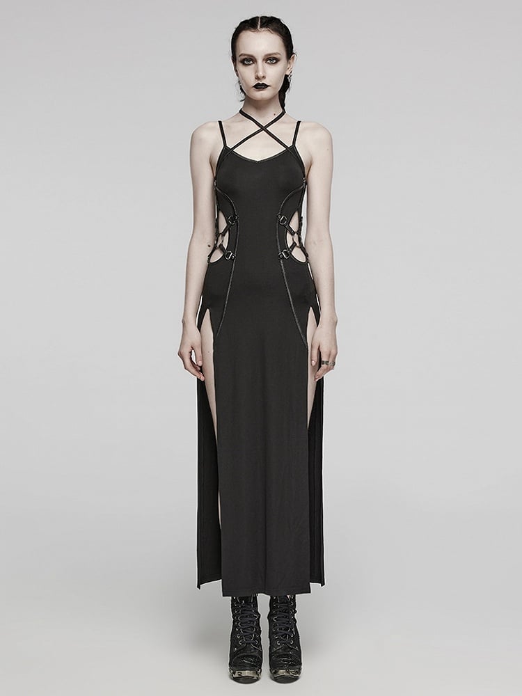 Black Punk Sexy Dress