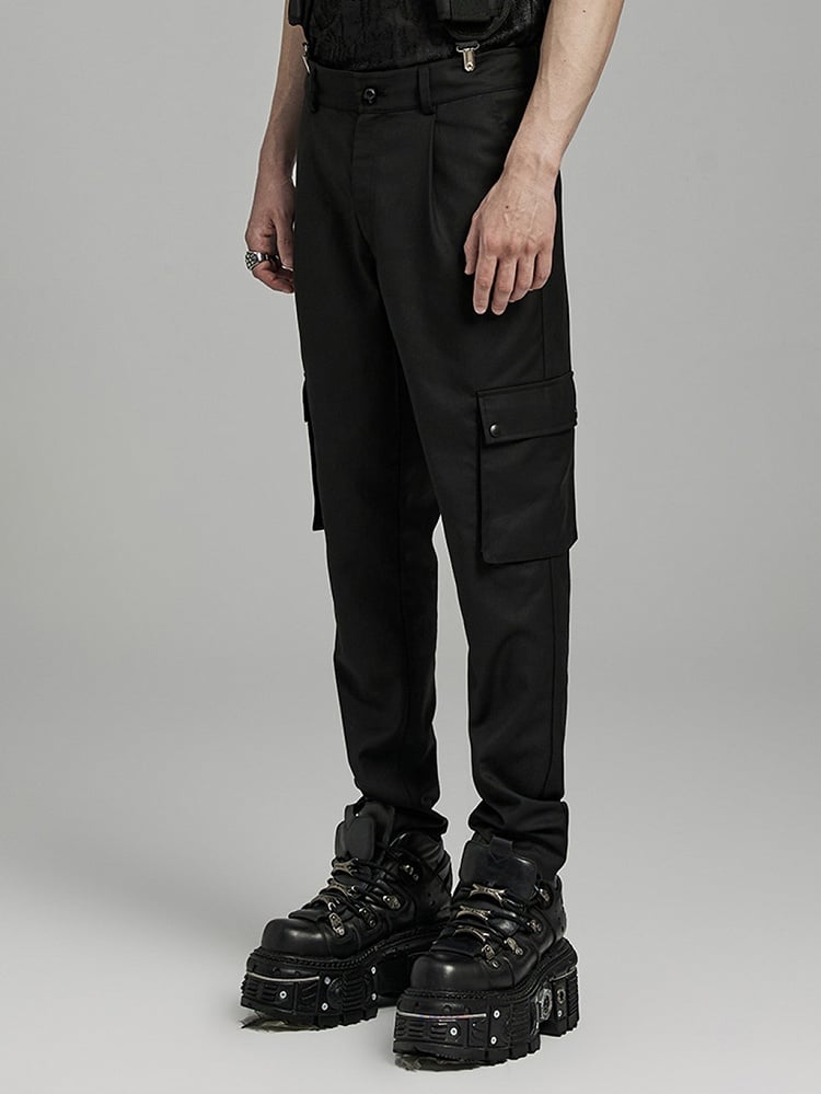 Punk Minimalist Cargo Pants