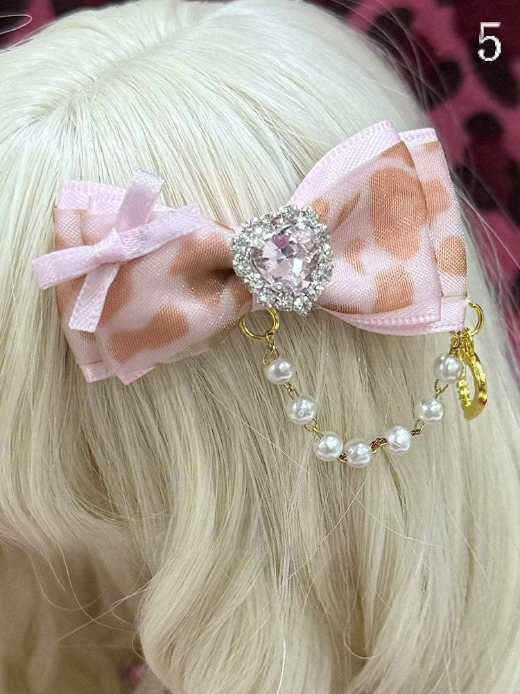 14 Options Bowknot /Letter BJD Doll Hairclip
