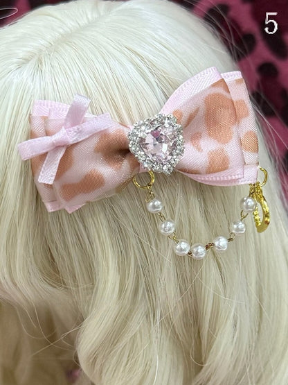 14 Options Bowknot /Letter BJD Doll Hairclip