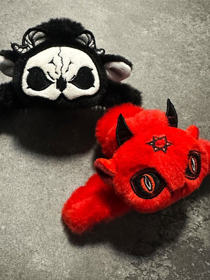 Red Devil Gothic Plush Hairclip