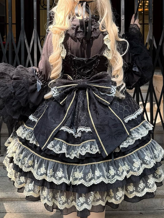 Black / Red / Pink Big Bow