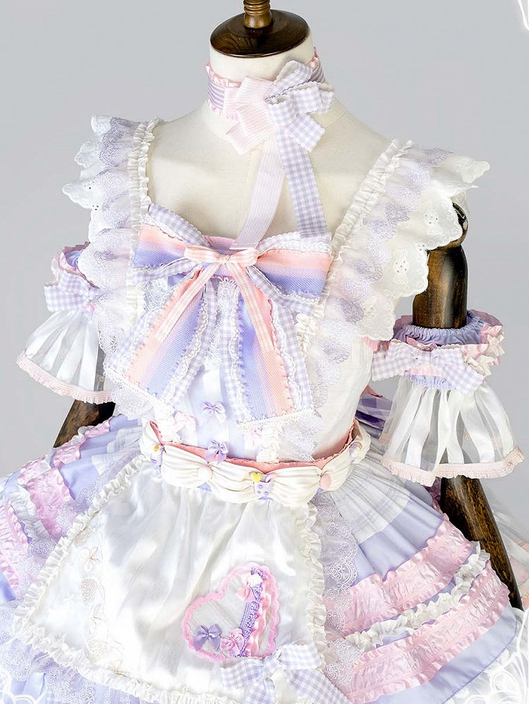 Bowknot Puff Sleeves