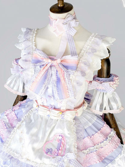 Bowknot Puff Sleeves