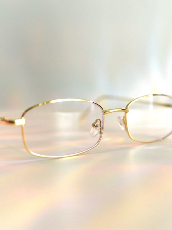 Gold/Silver/Black Cyberpunk Glasses