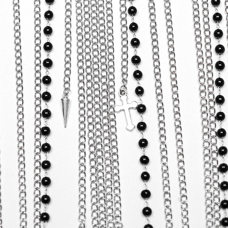 Punk Tassel Chest Chain