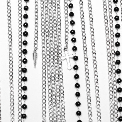 Punk Tassel Chest Chain