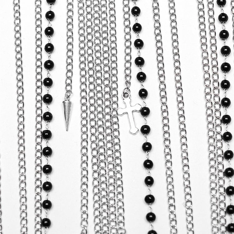 Punk Tassel Chest Chain