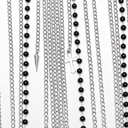 Punk Tassel Chest Chain