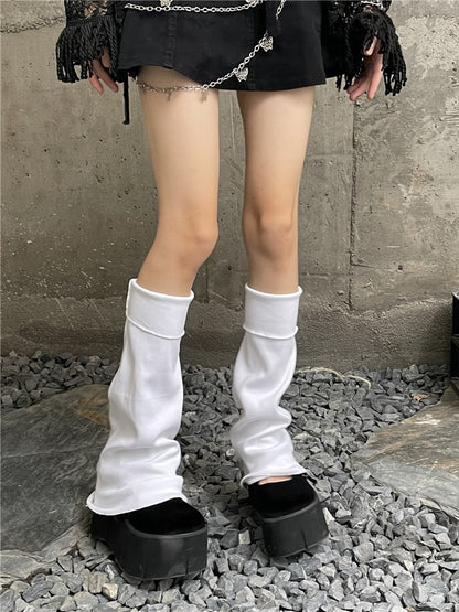 6 Color Options Flared Leg Warmers