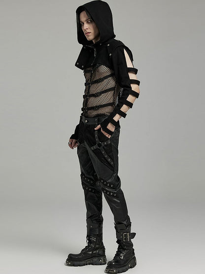 Punk Men's Short Jacket