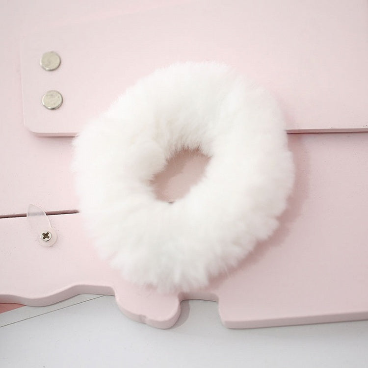 9 Colors Cute Lolita Plush Hair Tie