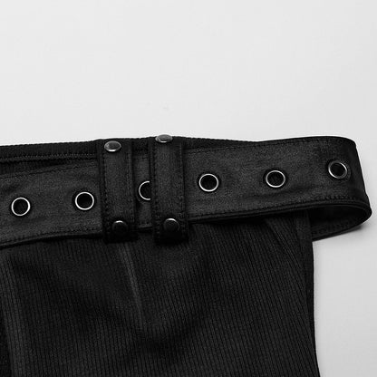 Black Sexy Printed Dress