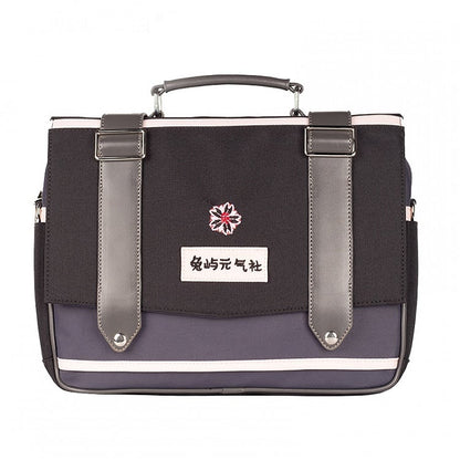 Black and Pink 3 Ways JK Uniform Satchel Bag Bunny Island Sakura Japanese High School Backpack