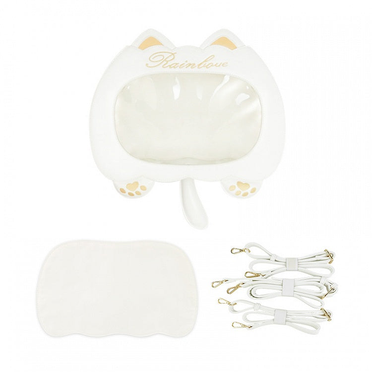 7 Color Options Cat Shape PU Leather Ita Bag