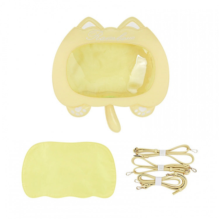 7 Color Options Cat Shape PU Leather Ita Bag