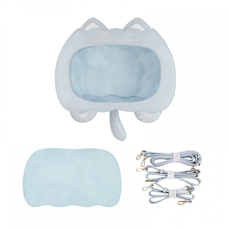 7 Color Options Cat Shape PU Leather Ita Bag