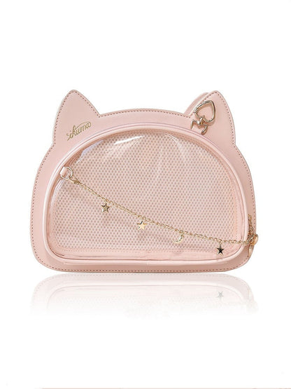 Silver Kitty Ita Tote Bag