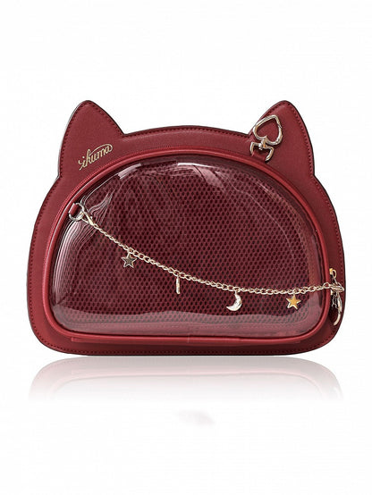 Silver Kitty Ita Tote Bag