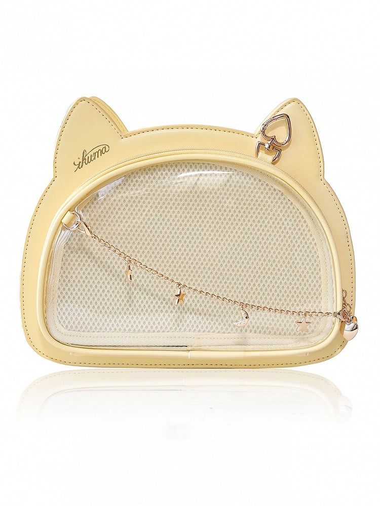 Silver Kitty Ita Tote Bag