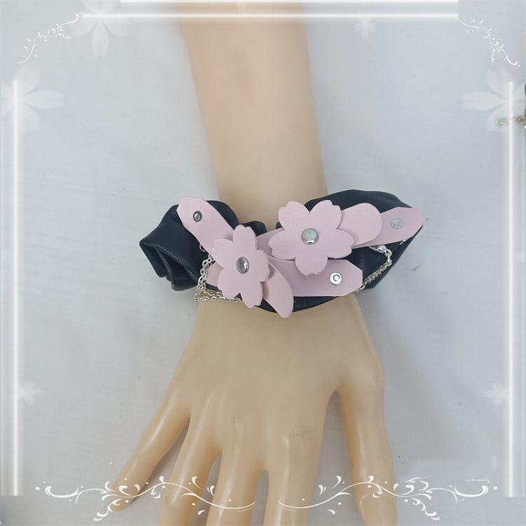 Color Options Detachable Chain PU Hair Ropes