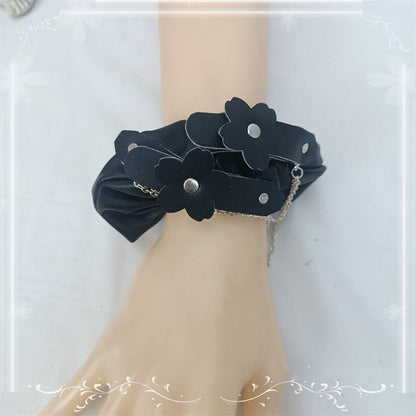 Color Options Detachable Chain PU Hair Ropes