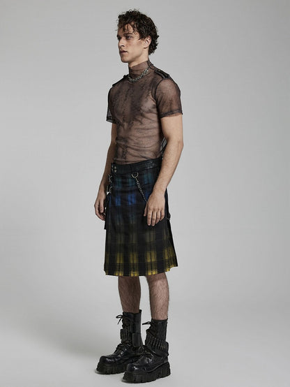 Coffee Doomsday Printed Mesh T-shirt