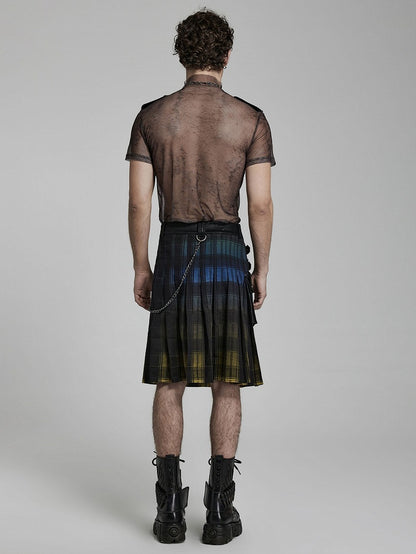 Coffee Doomsday Printed Mesh T-shirt