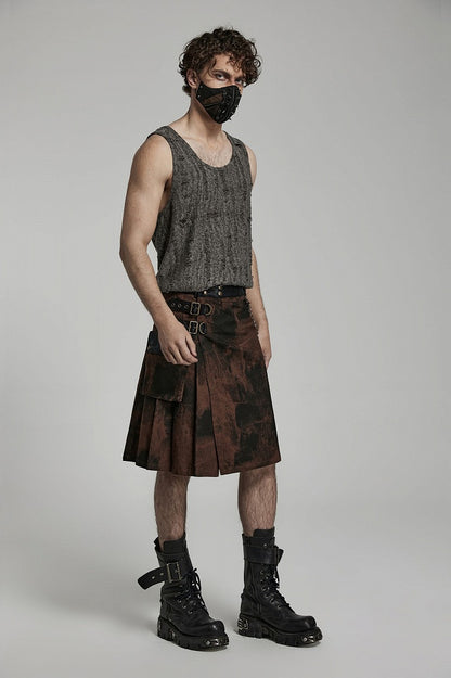 Coffee Punk Hardcore Spike Face Mask