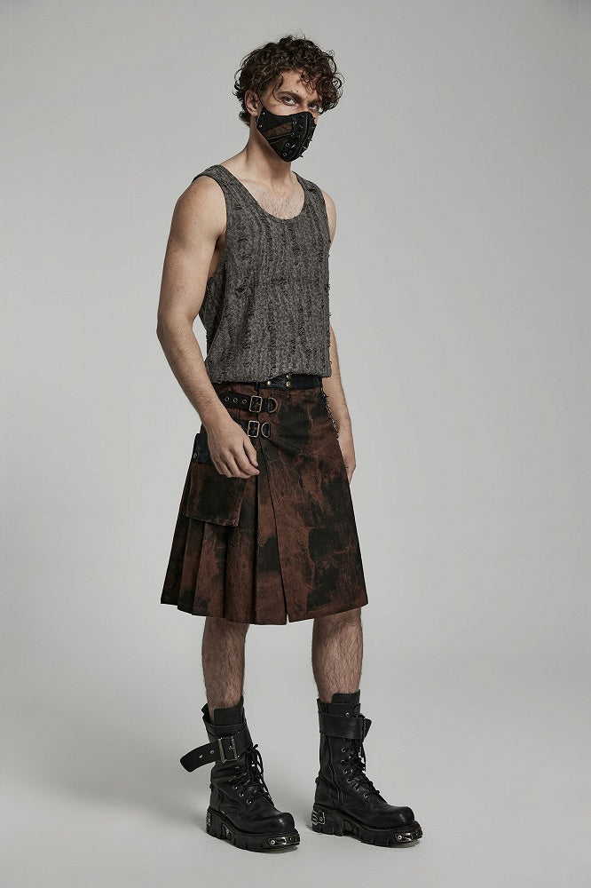 Coffee Punk Hardcore Spike Face Mask