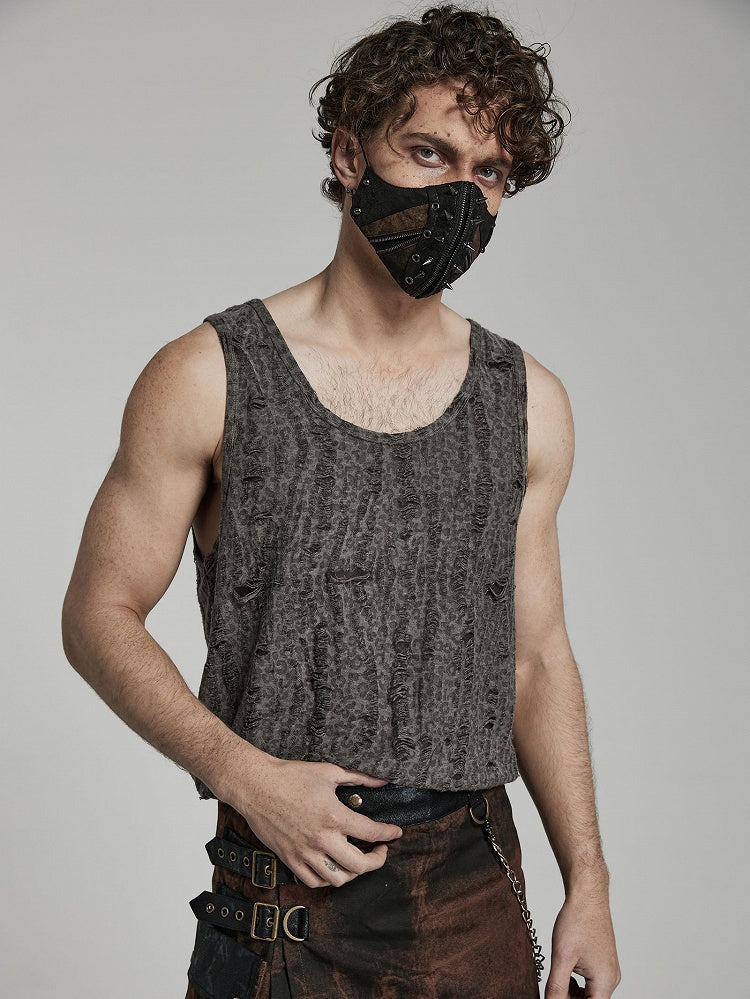 Coffee Punk Hardcore Spike Face Mask