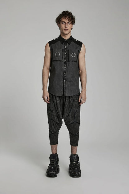 Doomsday Cyberpunk Cropped Trousers