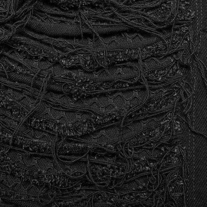 Black Doomsday Ripped Pants