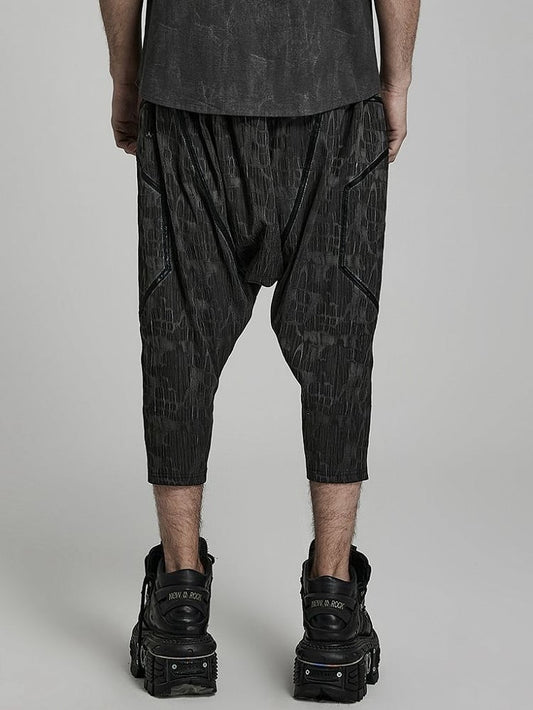 Doomsday Cyberpunk Cropped Trousers