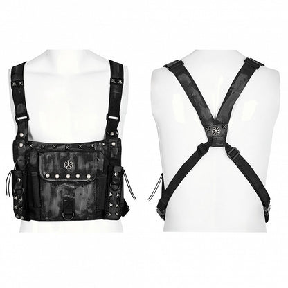 Black Punk Doomsday Backbag