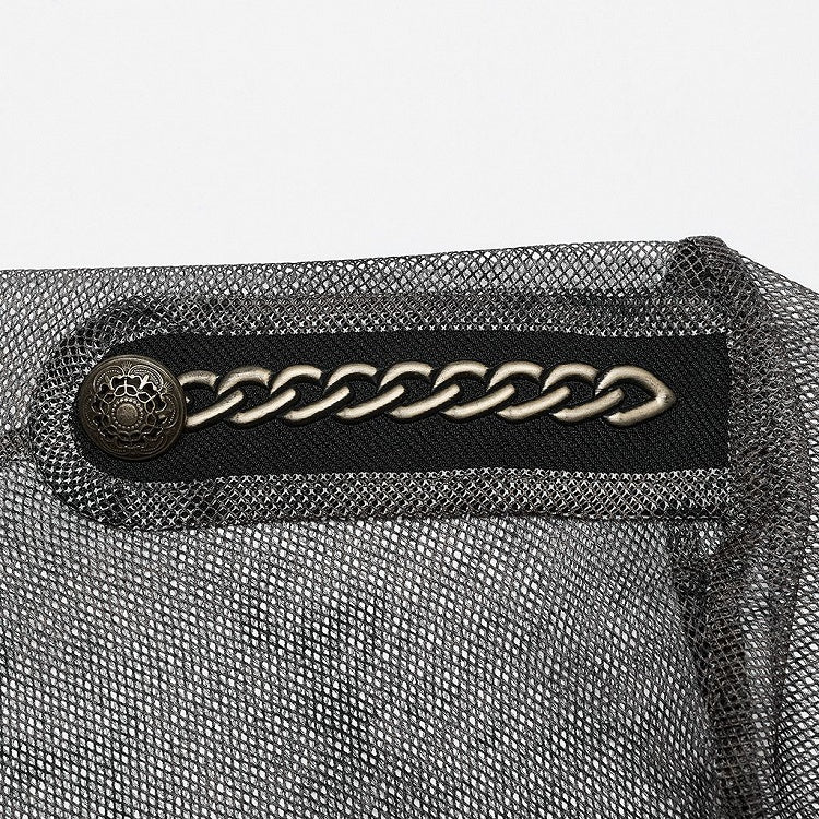 Coffee Doomsday Printed Mesh T-shirt