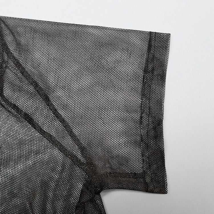 Coffee Doomsday Printed Mesh T-shirt