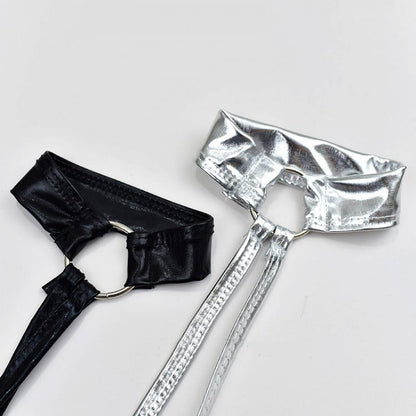 Punk Black/White Strap Design Armlet