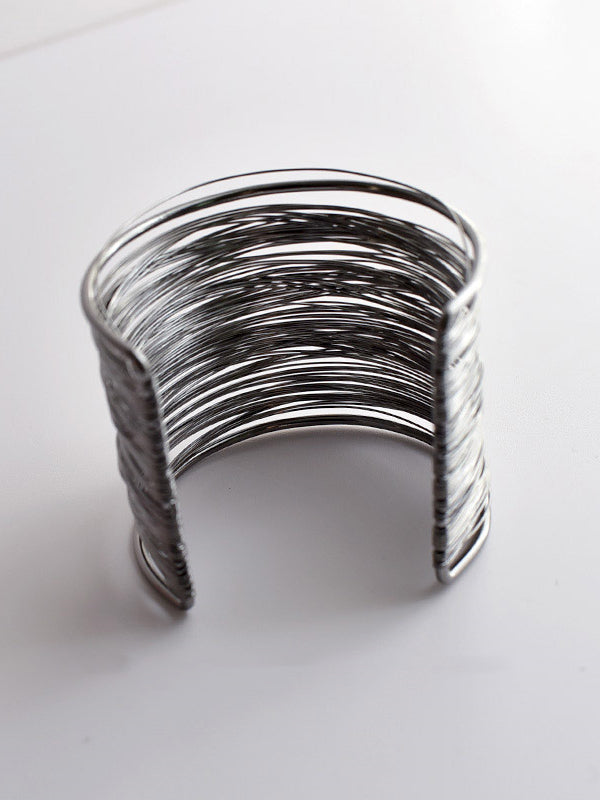 Cyberpunk Gothic Black /Silver Armlet