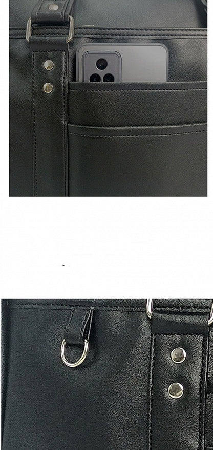 Black Large Capacity JK Uniform Shoulder Bag