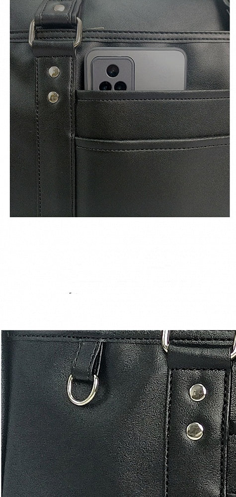 Black Large Capacity JK Uniform Shoulder Bag