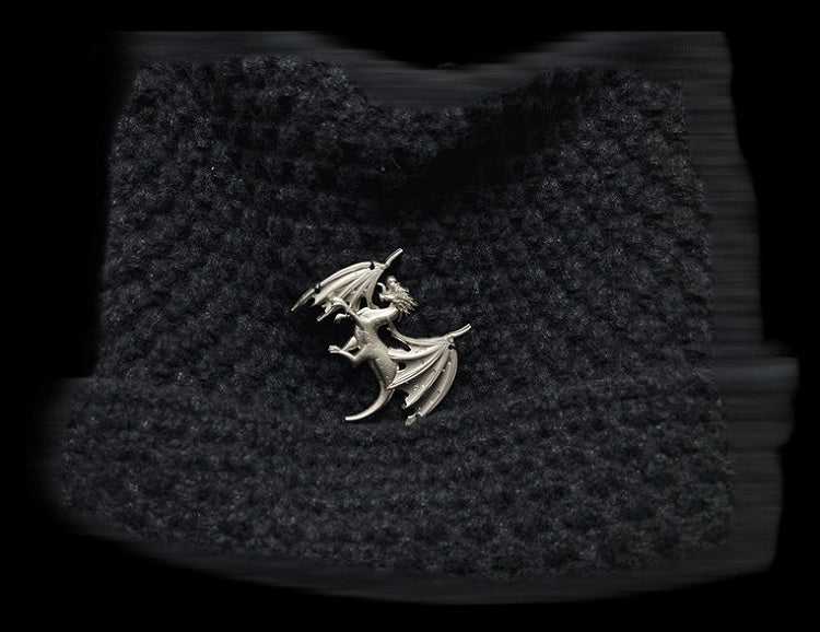 Clearance-Punk Cat Ear Design Knitted Hat