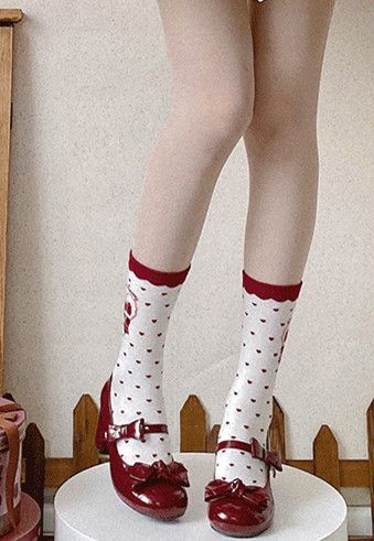 Clearance - Size 34 Bow at Top PU Red Mary Janes Shoes