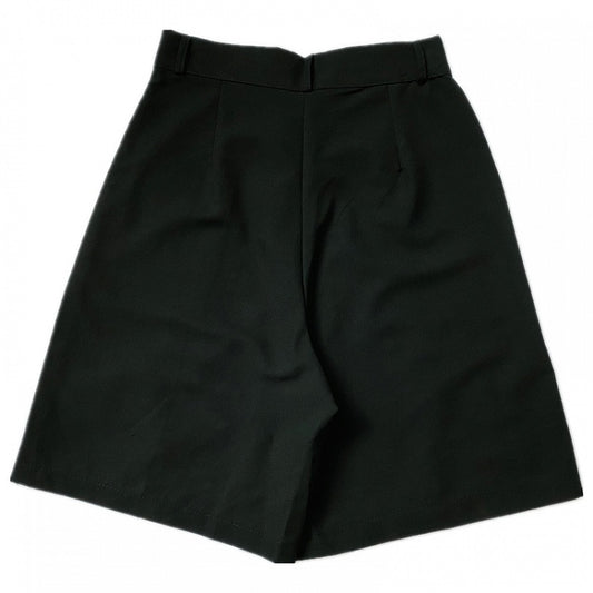 Punk Applique Design Black Shorts