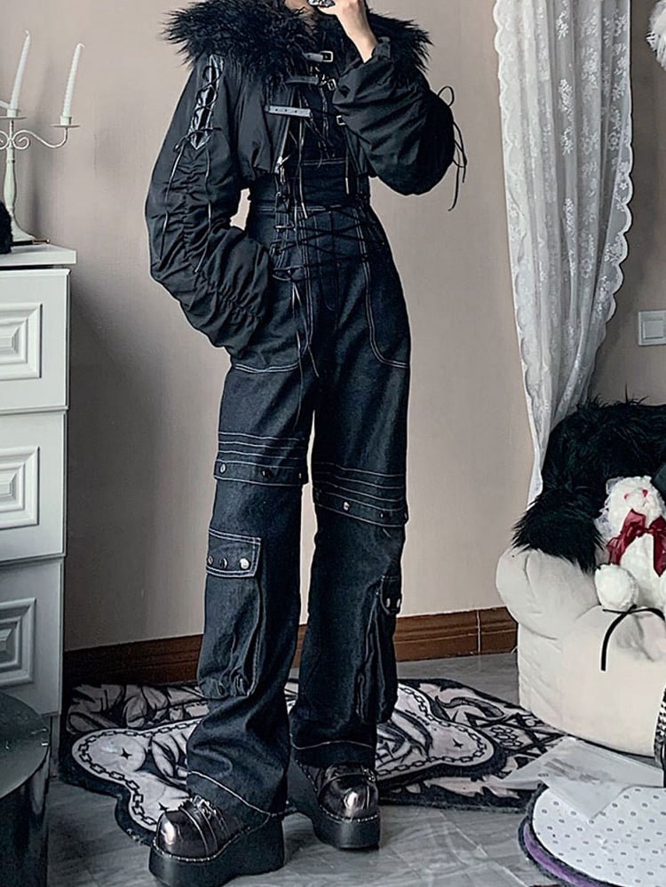 Versatile Cargo Jeans / Shorts