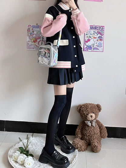 Metallic Black/White/Silver PU Square Crossbody Ita Bag