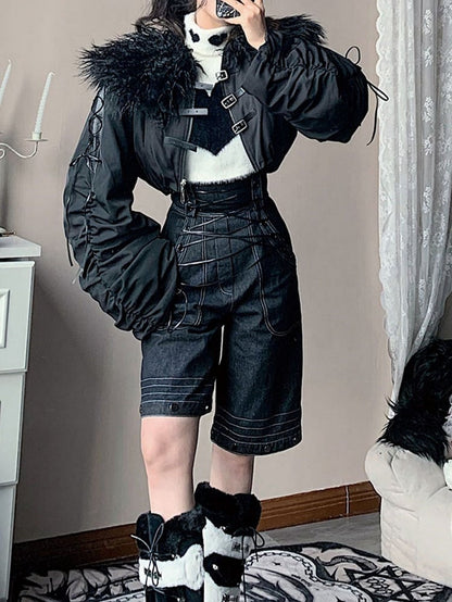 Versatile Cargo Jeans / Shorts